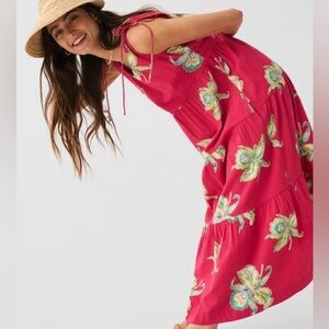 Faherty Lanai Seersucker Dress